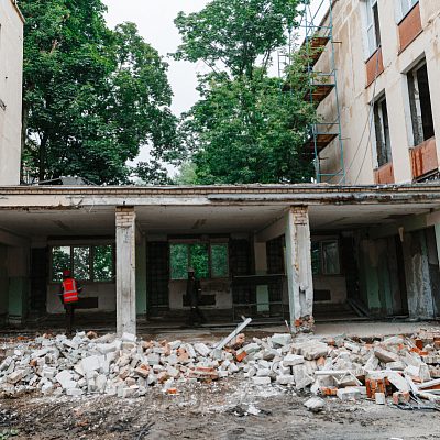 Ремонт школы № 1531 имени С. К. Годовикова